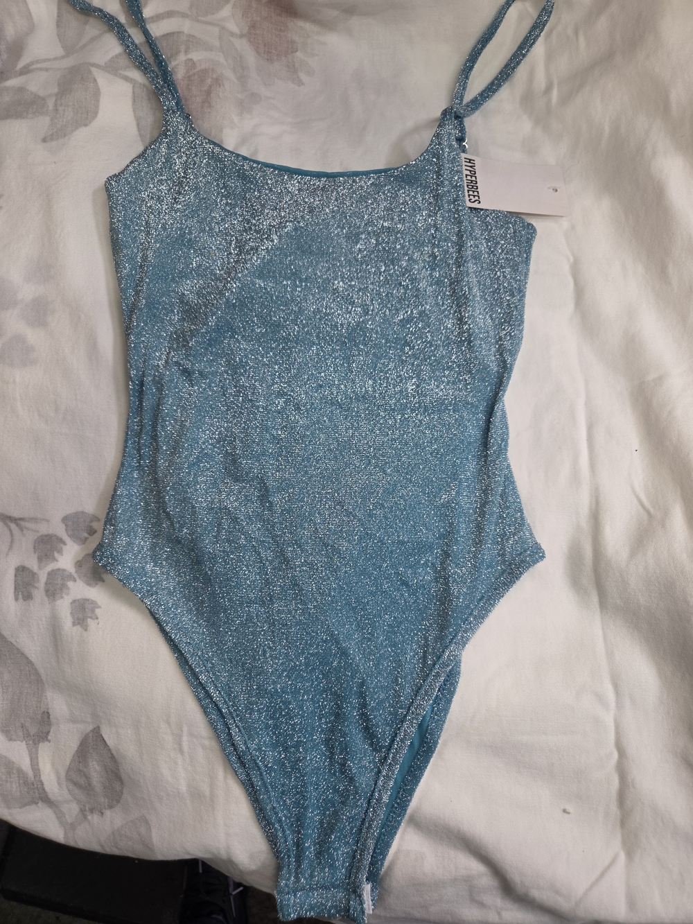 Sparkle Blue Girls' One-Piece Blouse